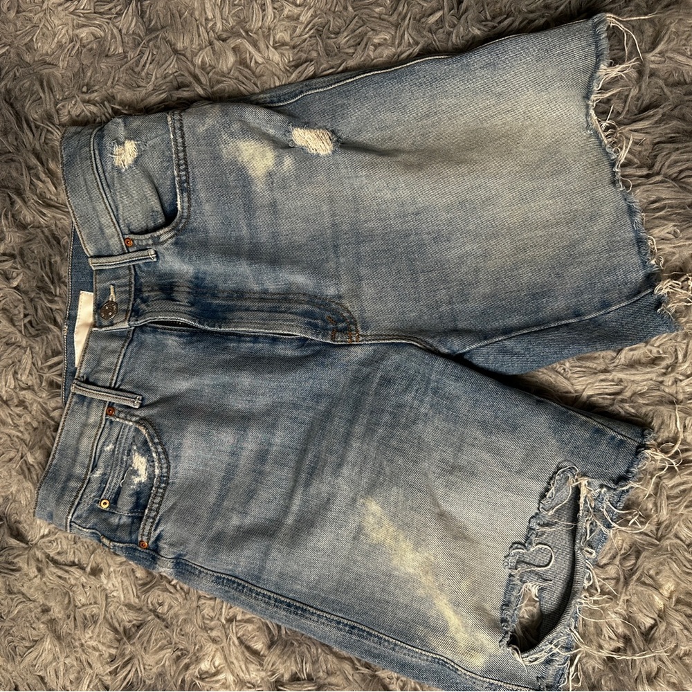 MOTHER Sky Blue Denim Jeans
